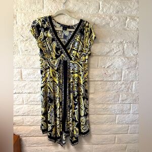 INC International Concepts Paisley Dress-Large